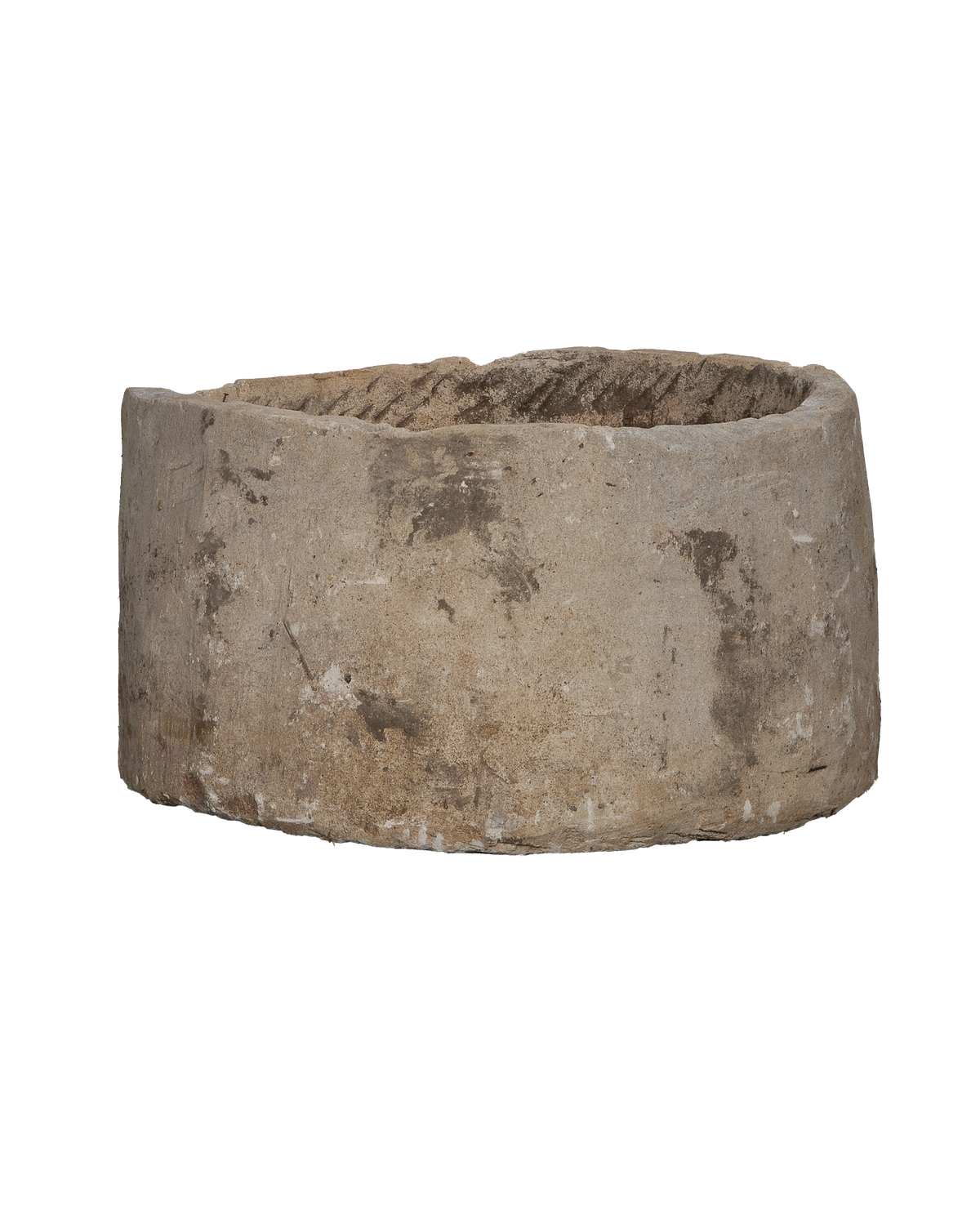 Olive Ateliers - Limestone Trough - Round