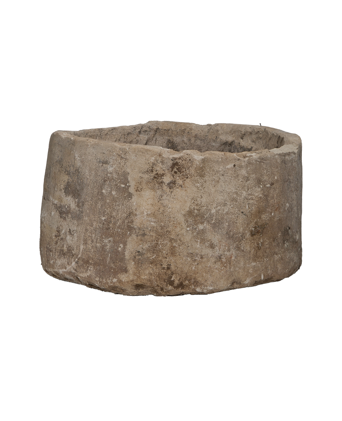 Olive Ateliers - Limestone Trough - Round