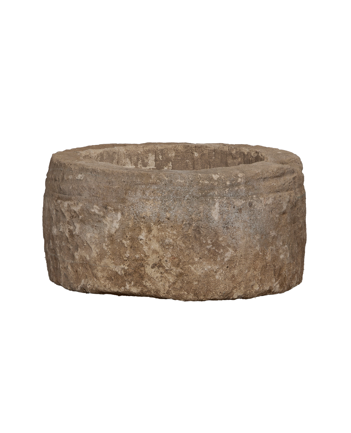Olive Ateliers - Limestone Trough - Round
