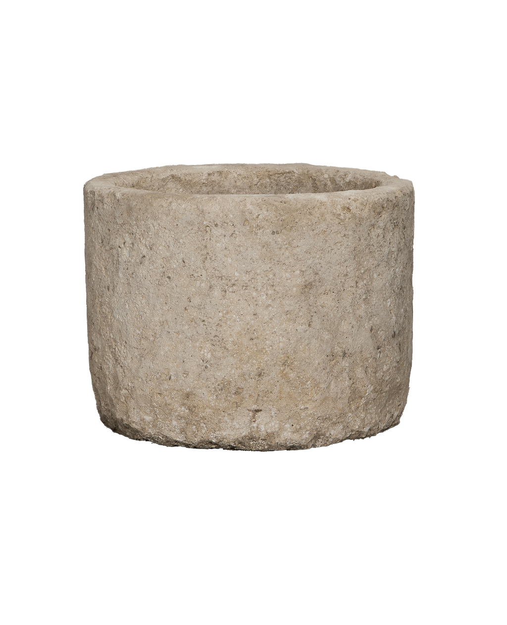 Olive Ateliers - Limestone Trough - Round