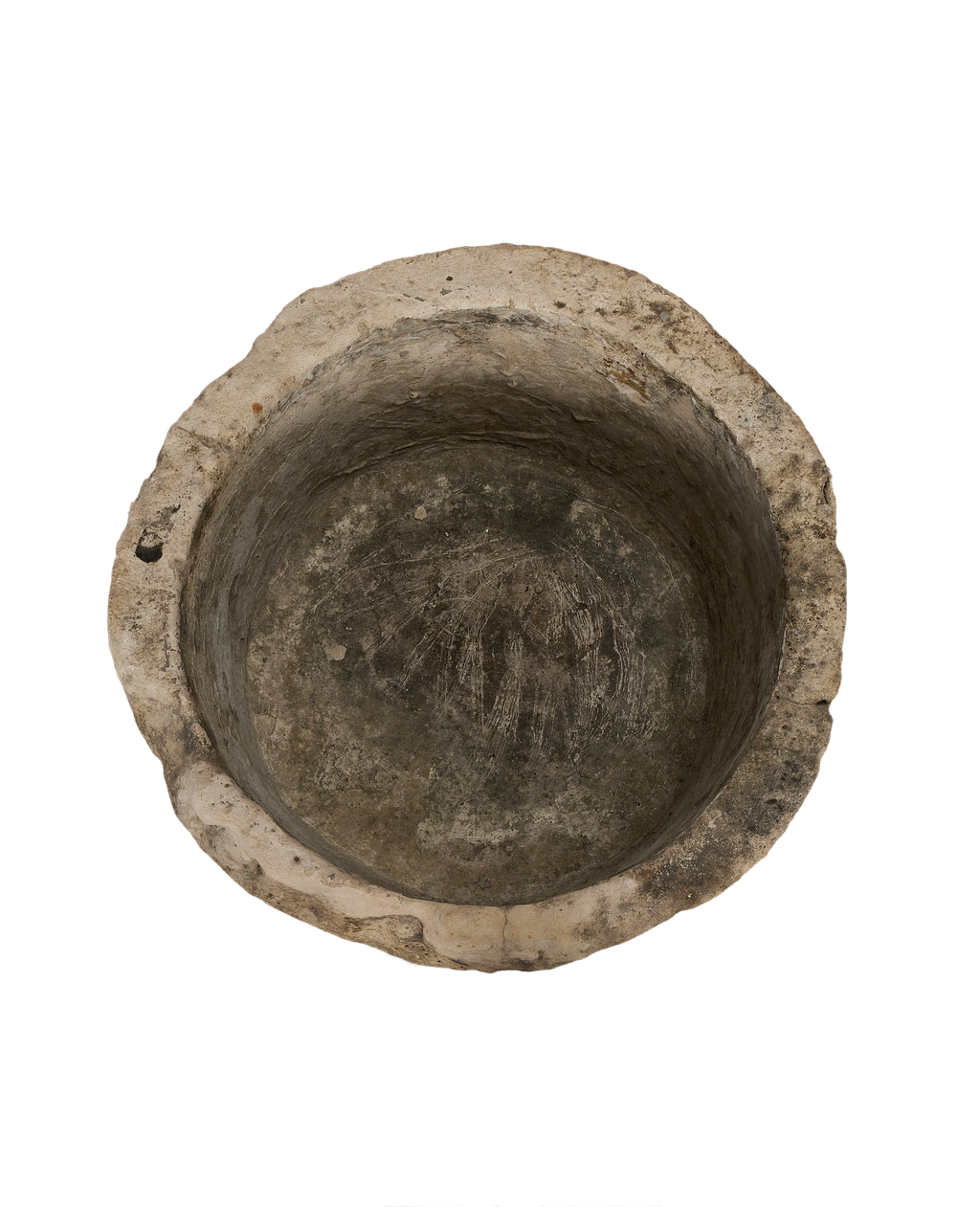 Olive Ateliers - Limestone Trough - Round
