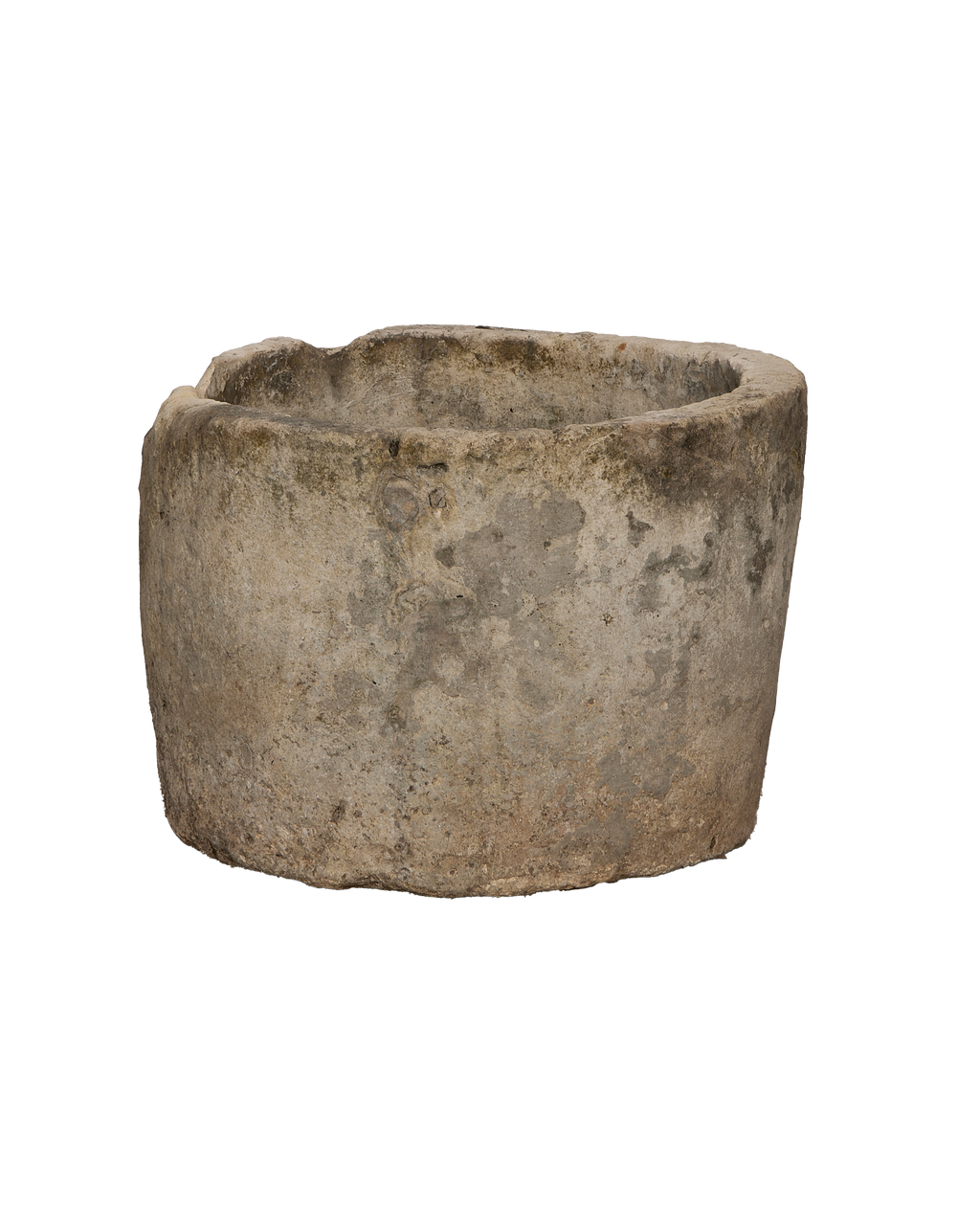 Olive Ateliers - Limestone Trough - Round
