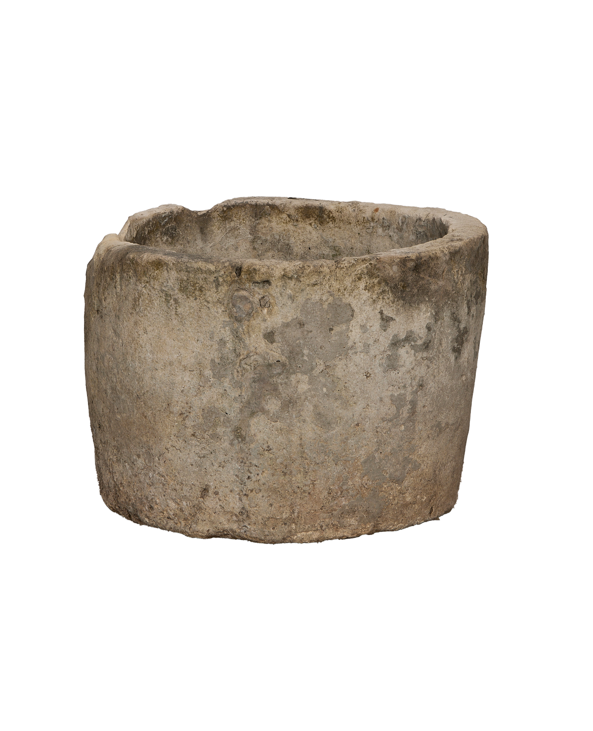 Olive Ateliers - Limestone Trough - Round