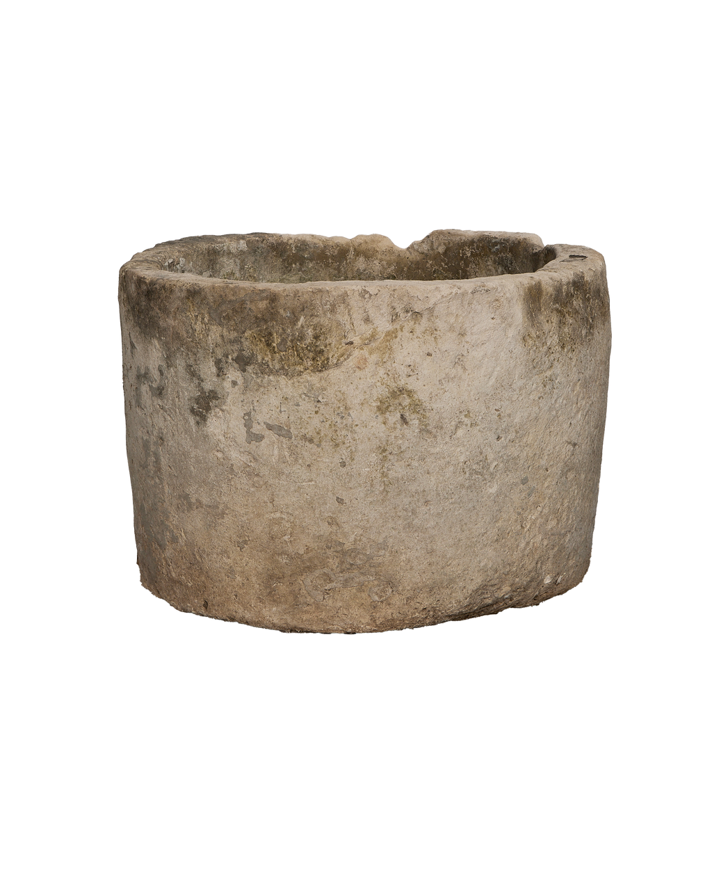 Olive Ateliers - Limestone Trough - Round