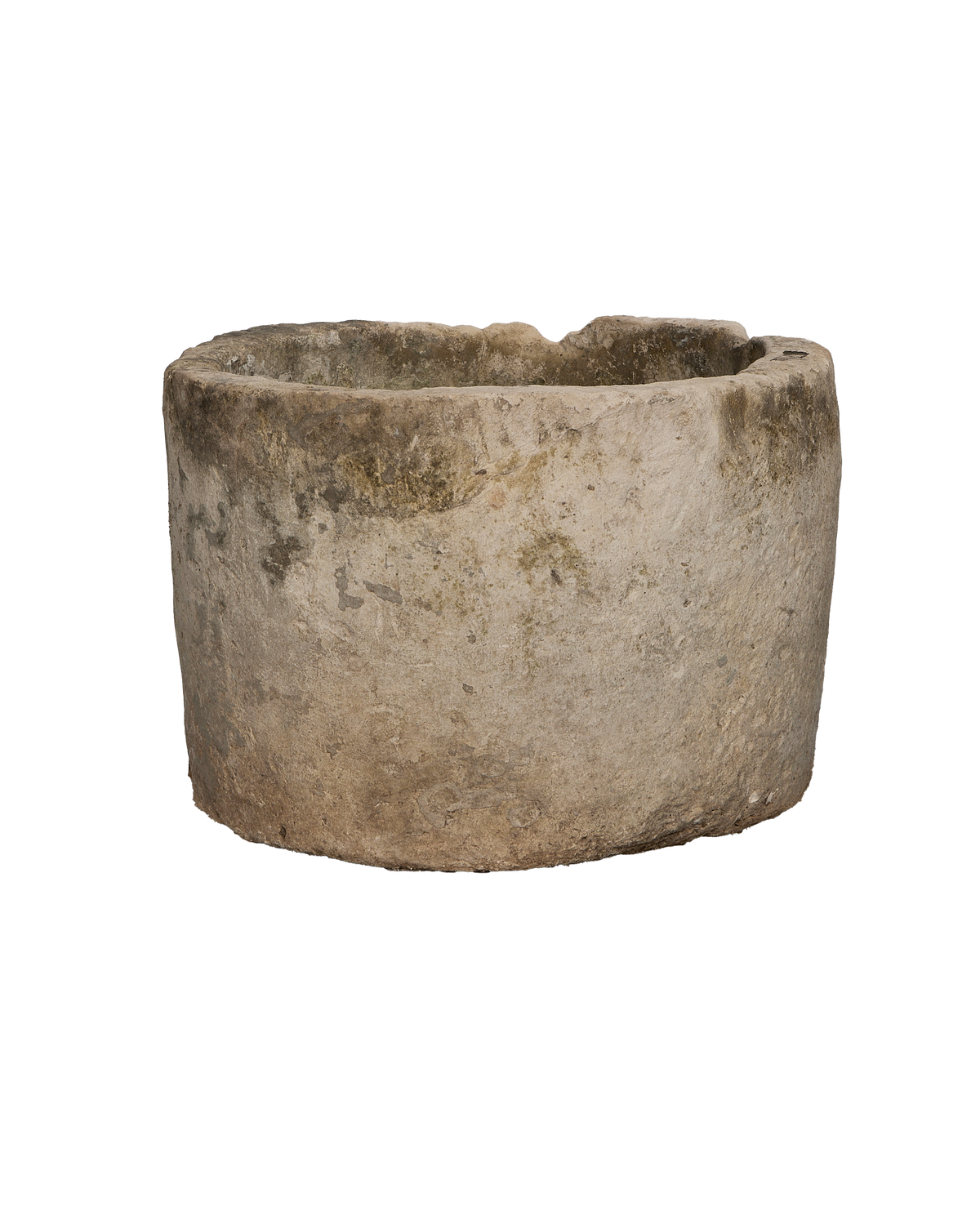 Olive Ateliers - Limestone Trough - Round