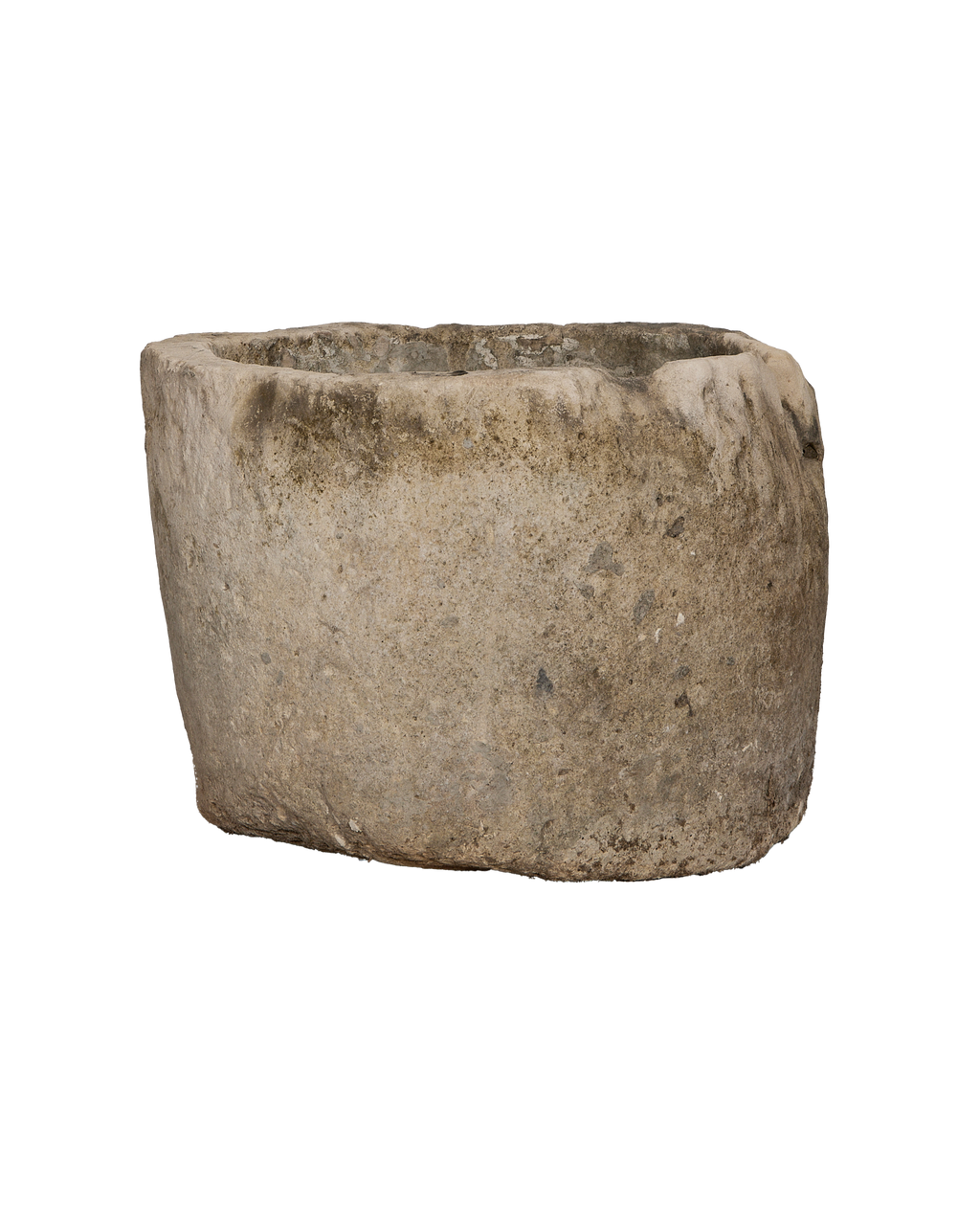 Olive Ateliers - Limestone Trough - Round