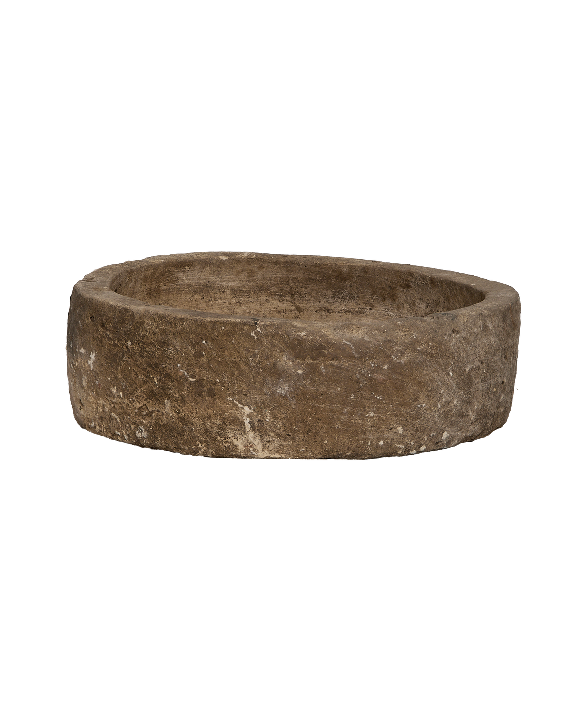 Olive Ateliers - Limestone Trough - Round