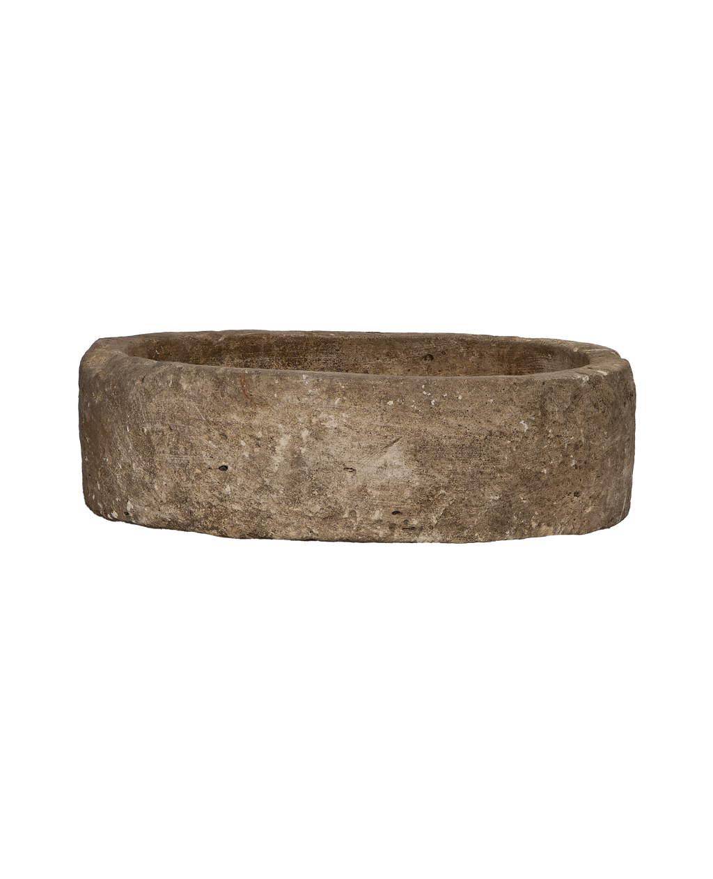 Olive Ateliers - Limestone Trough - Round