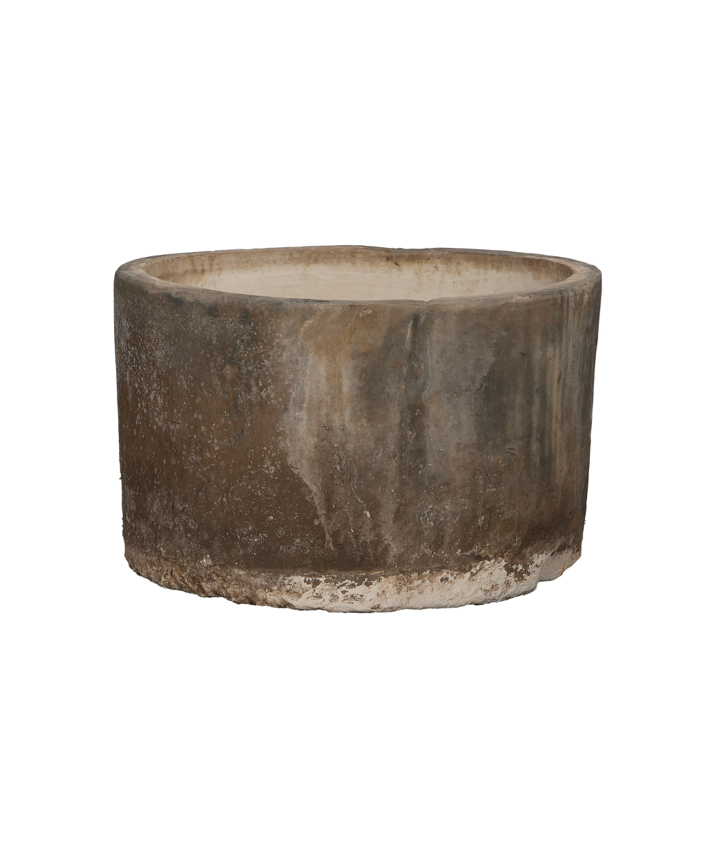 Olive Ateliers - Limestone Trough - Round