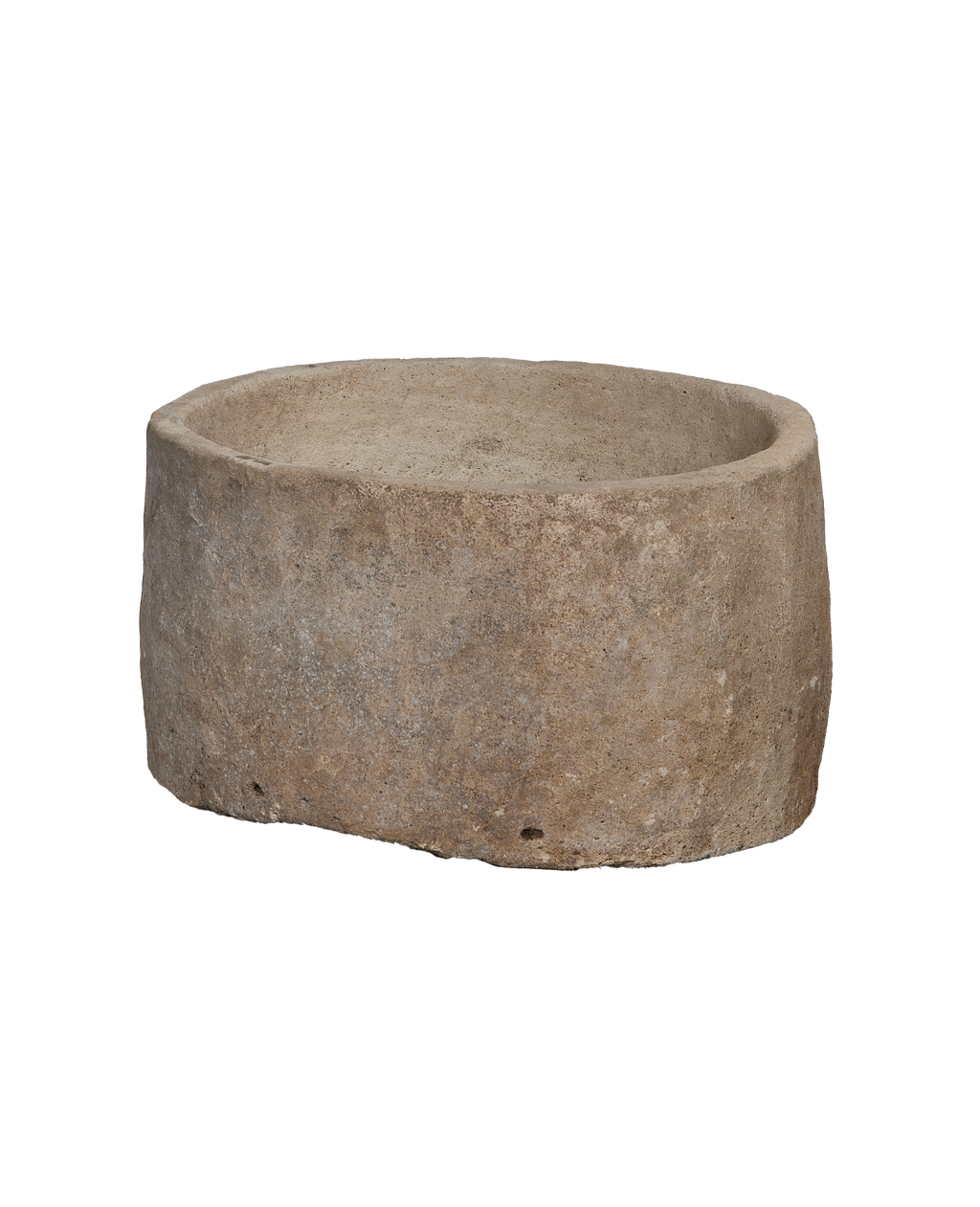 Olive Ateliers - Limestone Trough - Round