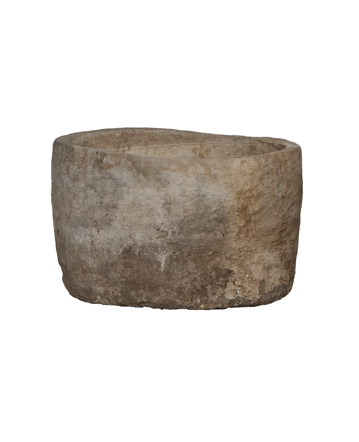 Olive Ateliers - Limestone Trough - Round