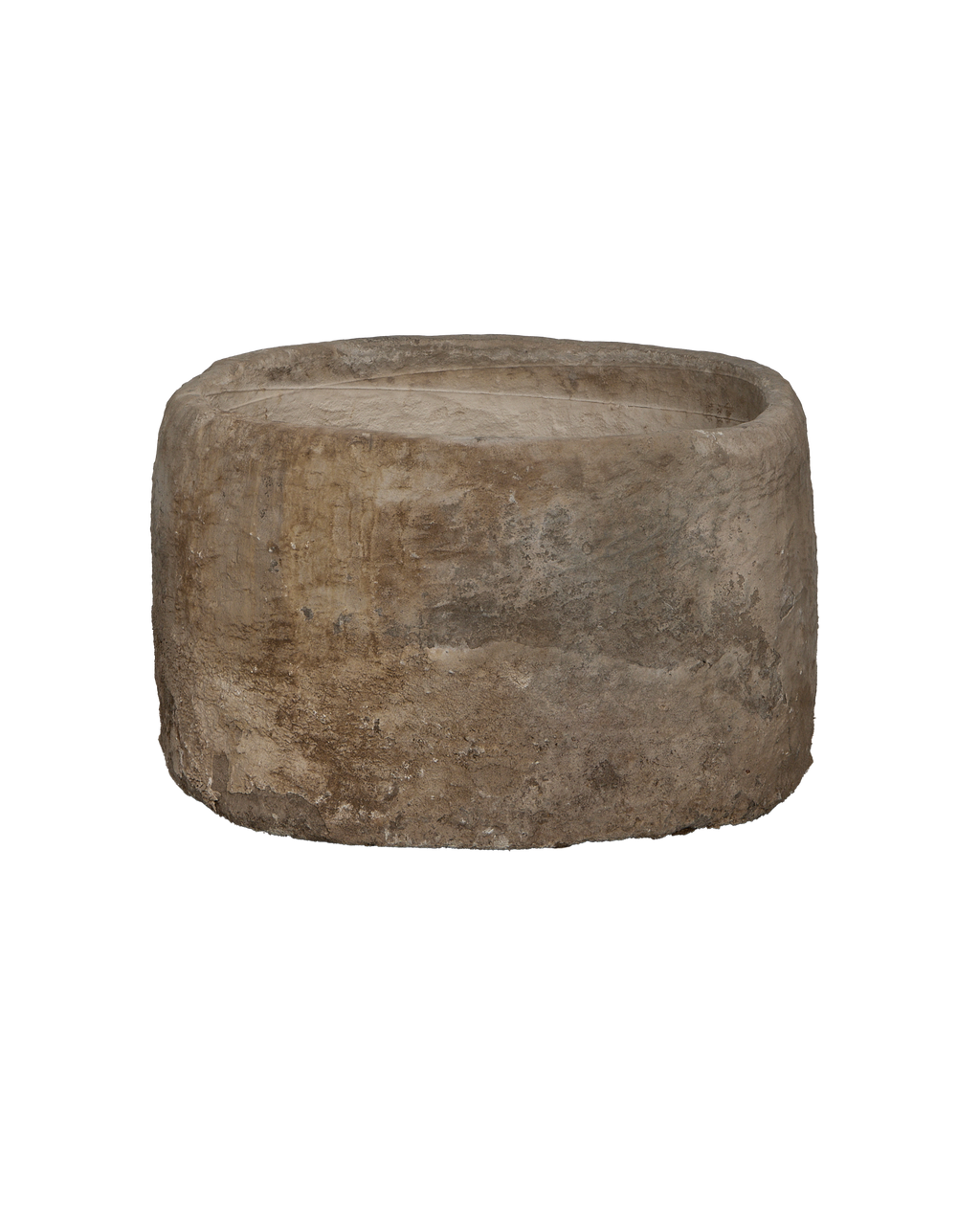 Olive Ateliers - Limestone Trough - Round