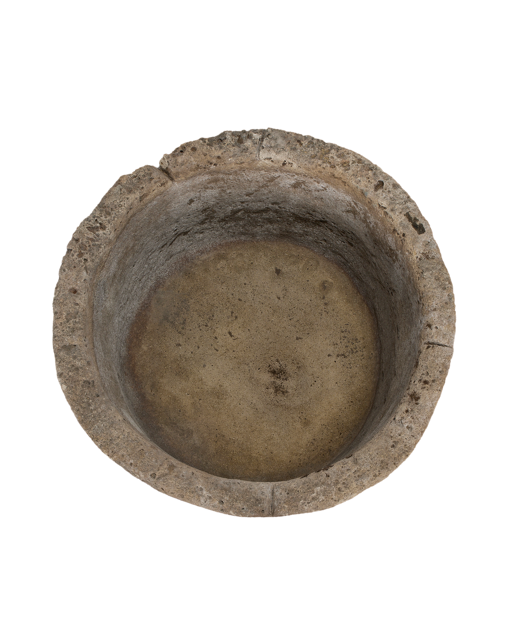 Olive Ateliers - Limestone Trough - Round