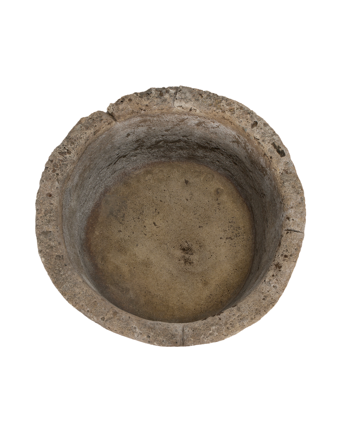 Olive Ateliers - Limestone Trough - Round