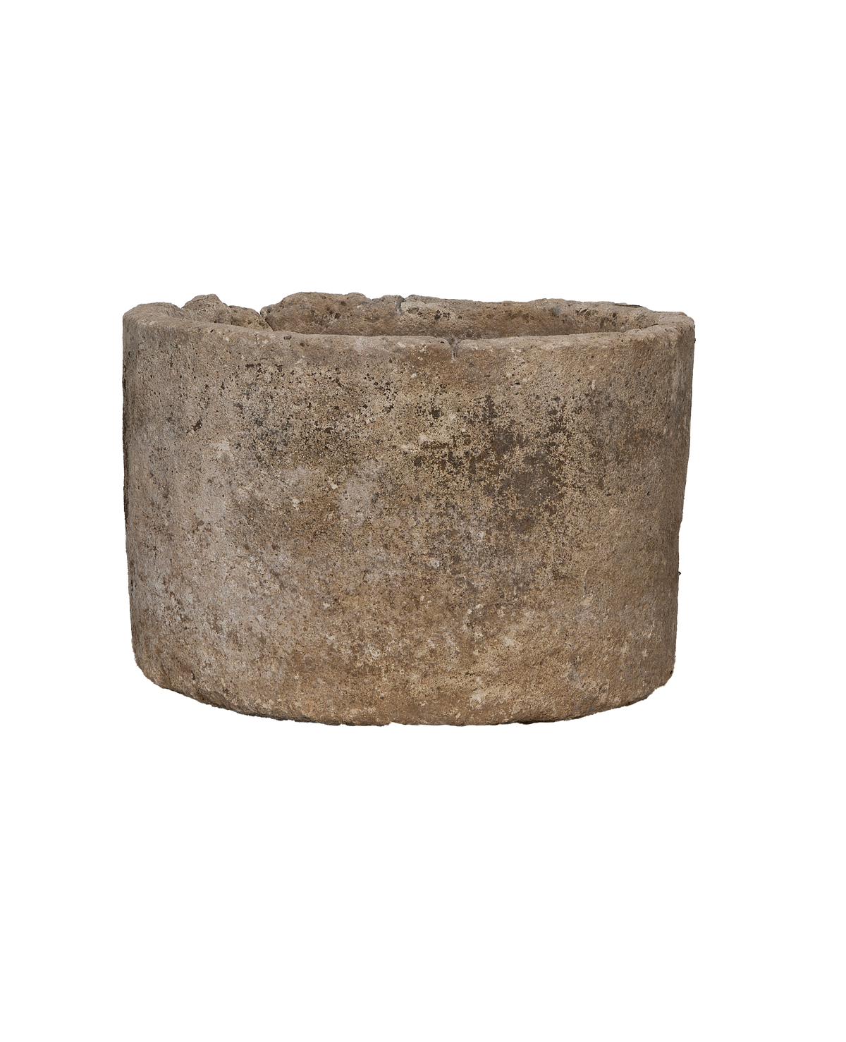 Olive Ateliers - Limestone Trough - Round