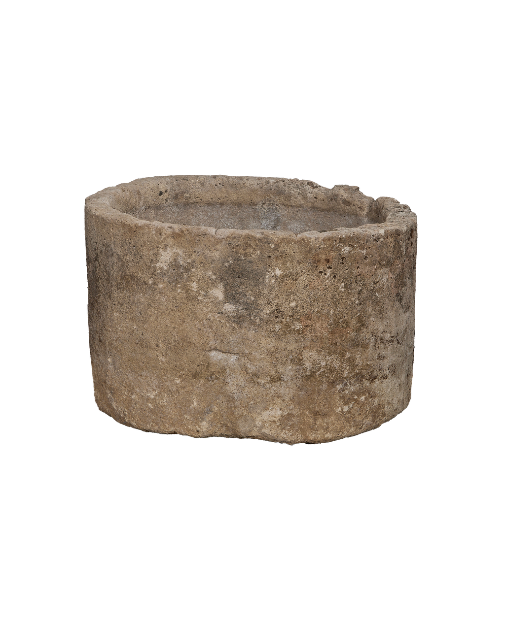 Olive Ateliers - Limestone Trough - Round