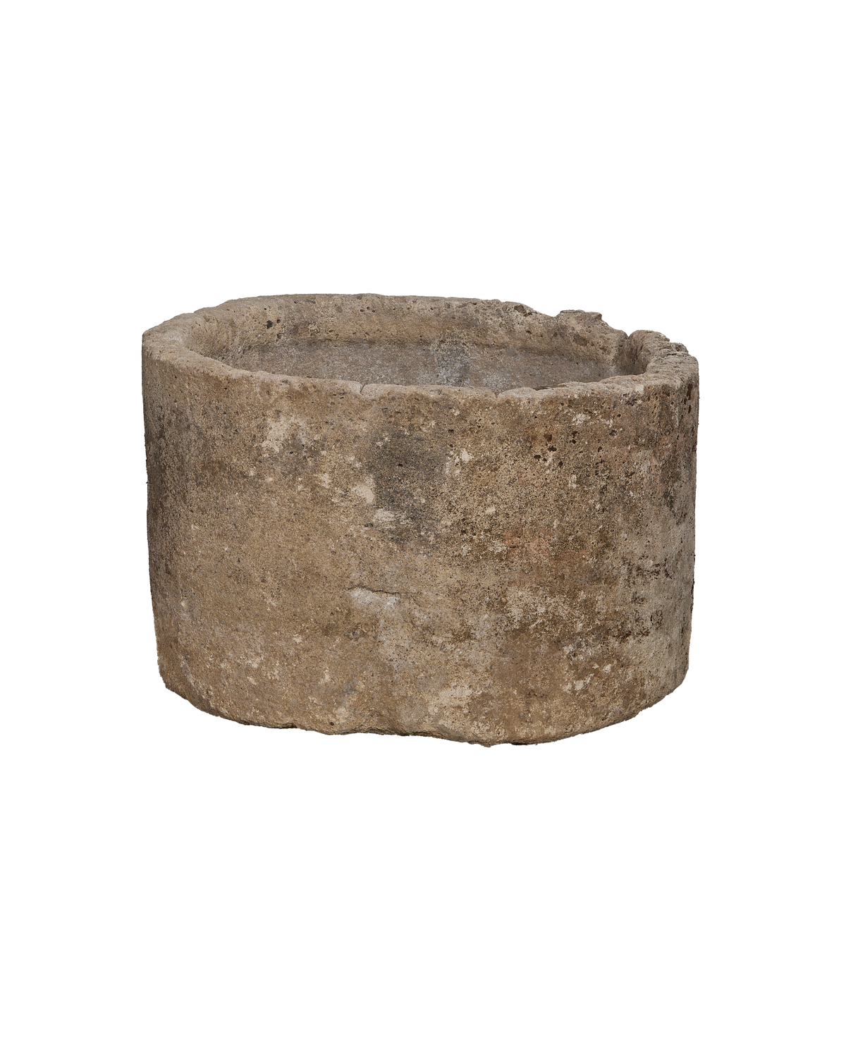 Olive Ateliers - Limestone Trough - Round