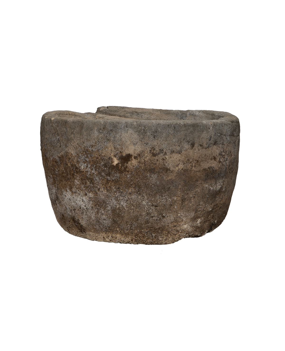 Olive Ateliers - Limestone Trough - Round
