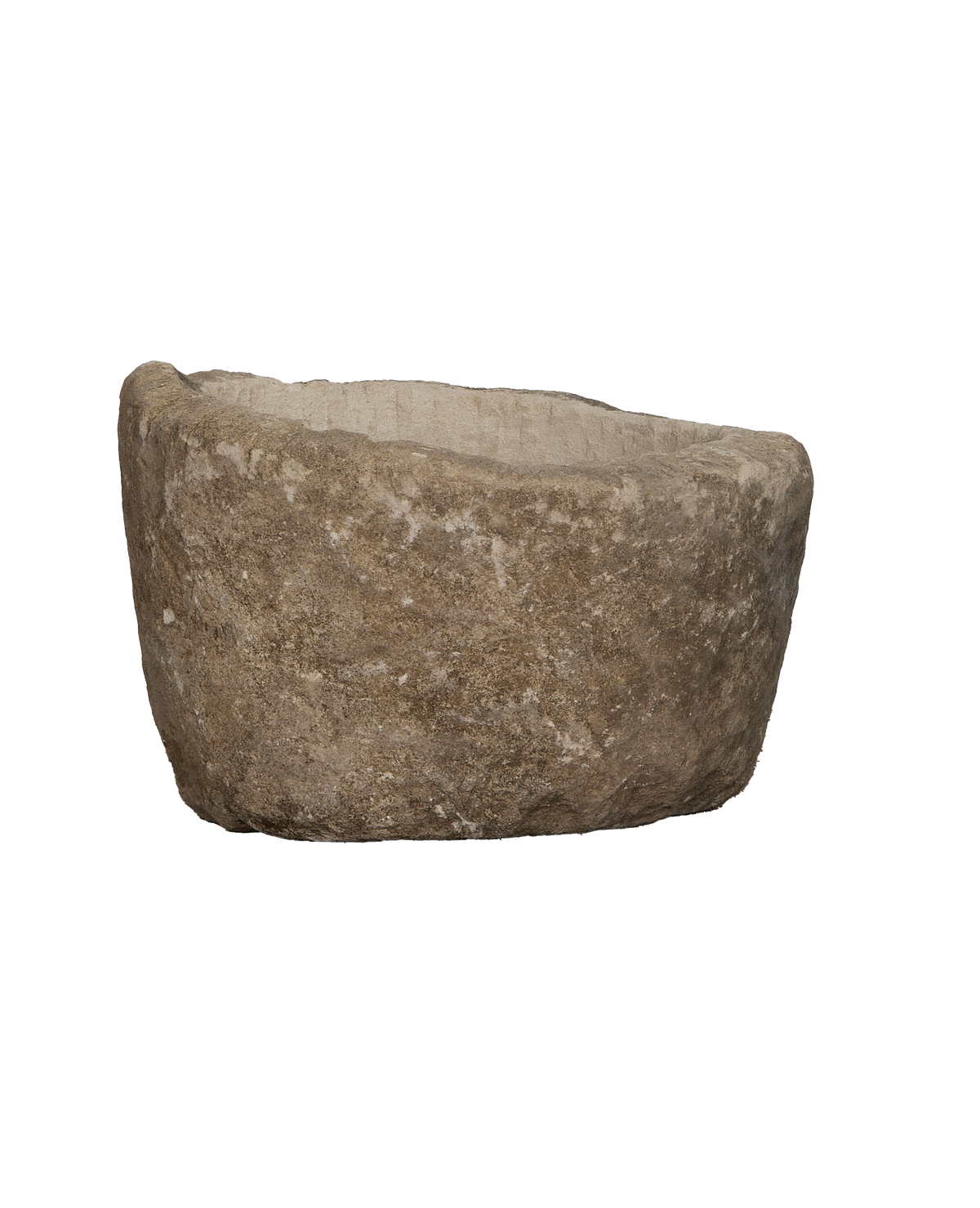 Olive Ateliers - Limestone Trough - Round