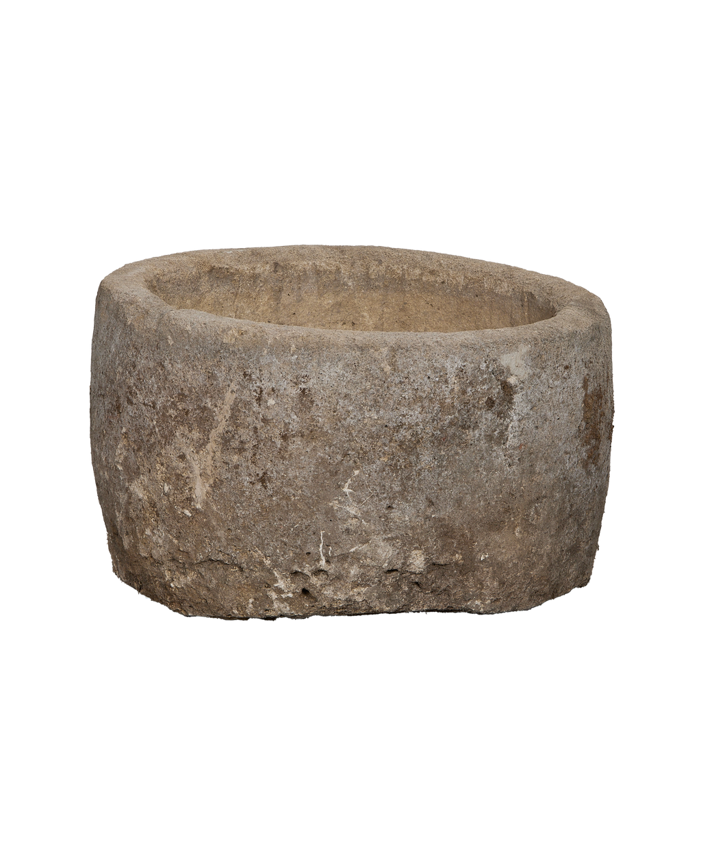 Olive Ateliers - Limestone Trough - Round