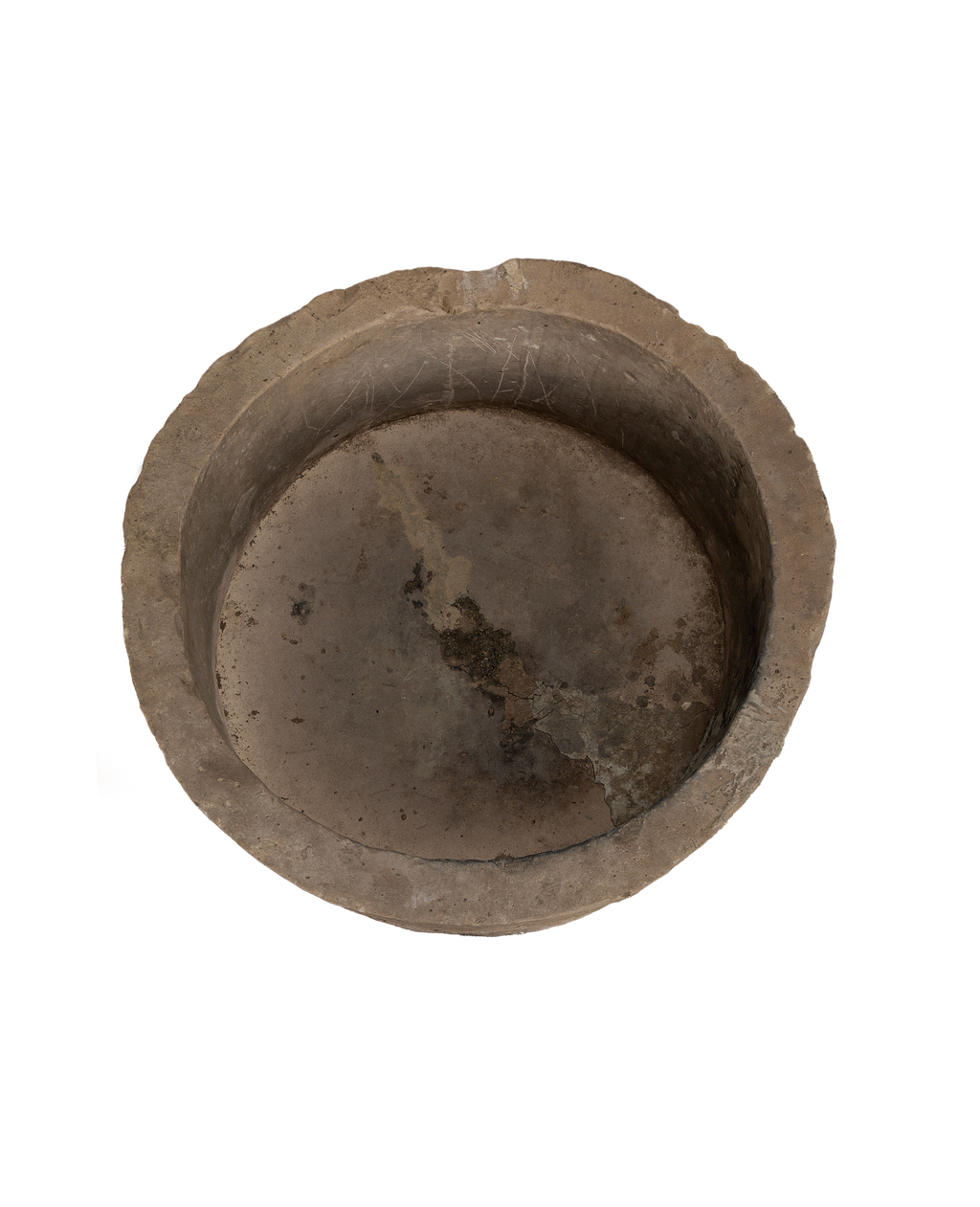 Olive Ateliers - Limestone Trough - Round