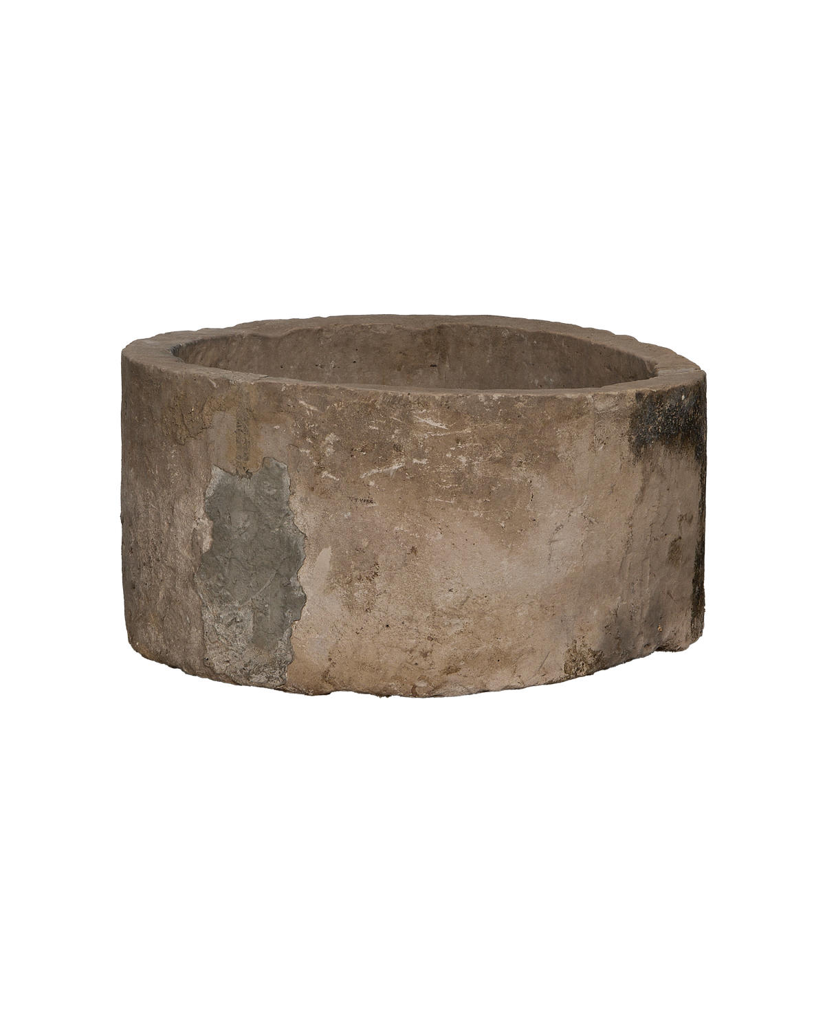 Olive Ateliers - Limestone Trough - Round