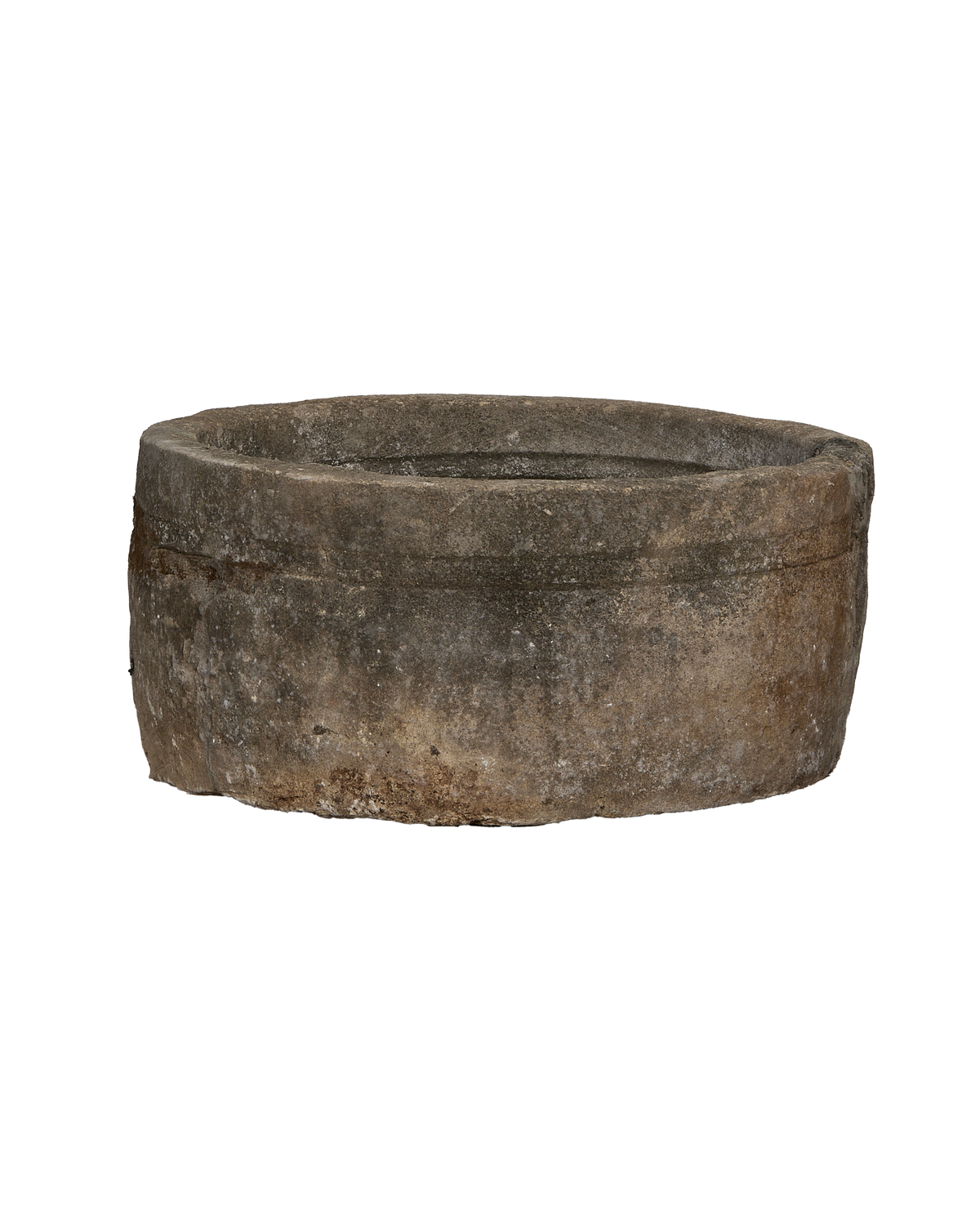 Olive Ateliers - Limestone Trough - Round