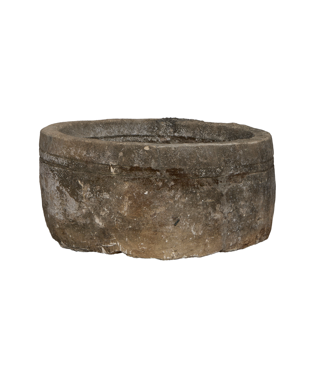 Olive Ateliers - Limestone Trough - Round