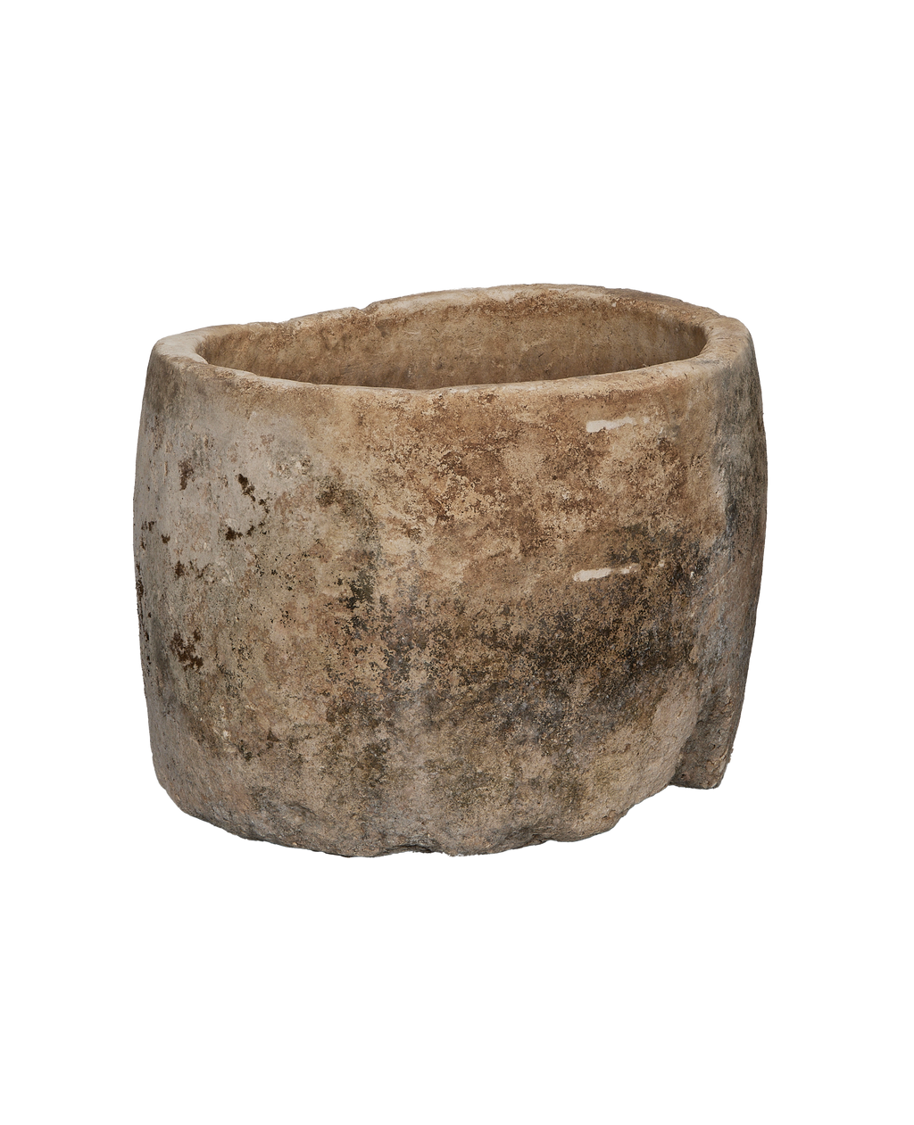 Olive Ateliers - Limestone Trough - Round