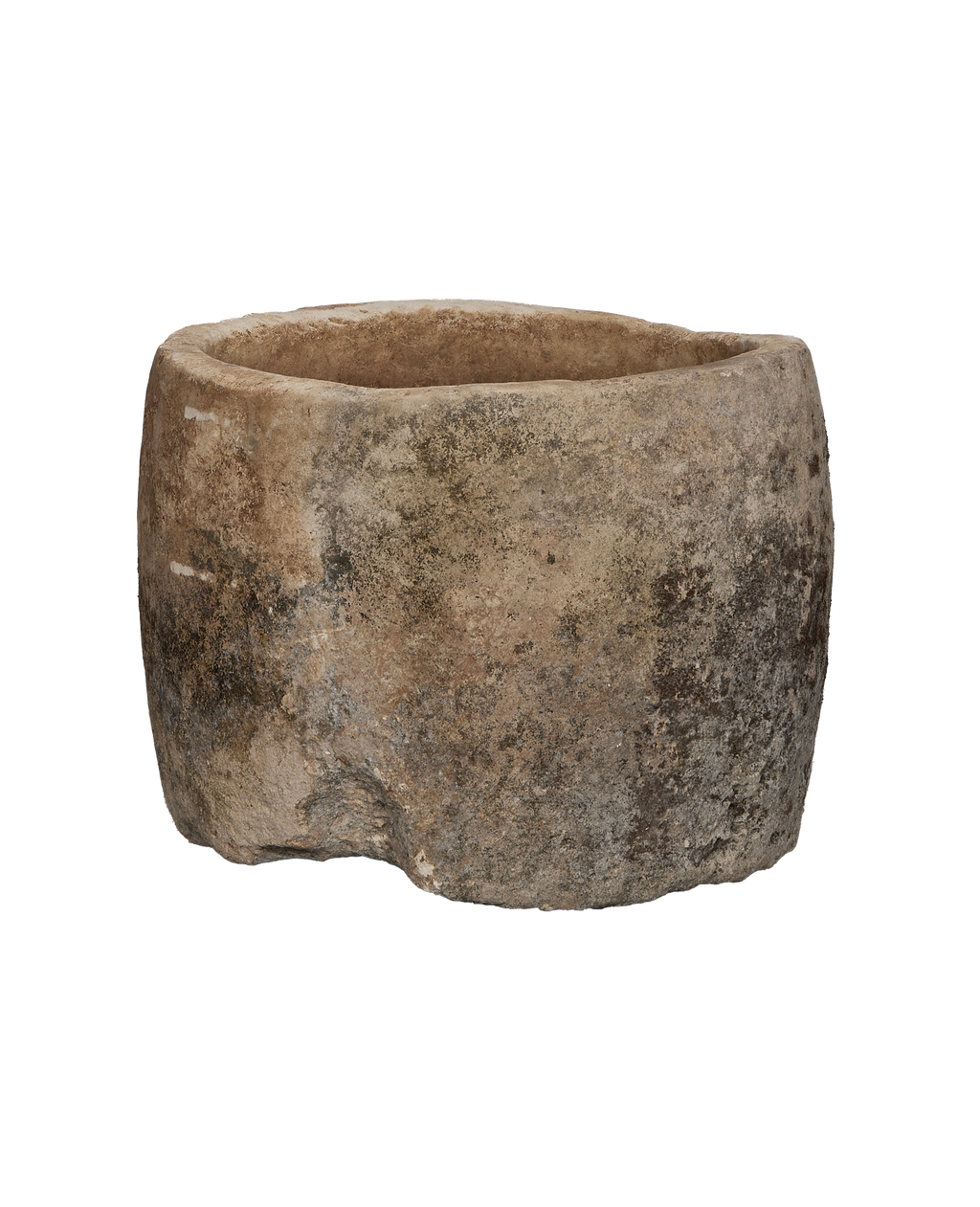 Olive Ateliers - Limestone Trough - Round