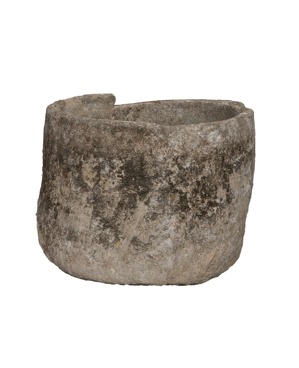 Olive Ateliers - Limestone Trough - Round