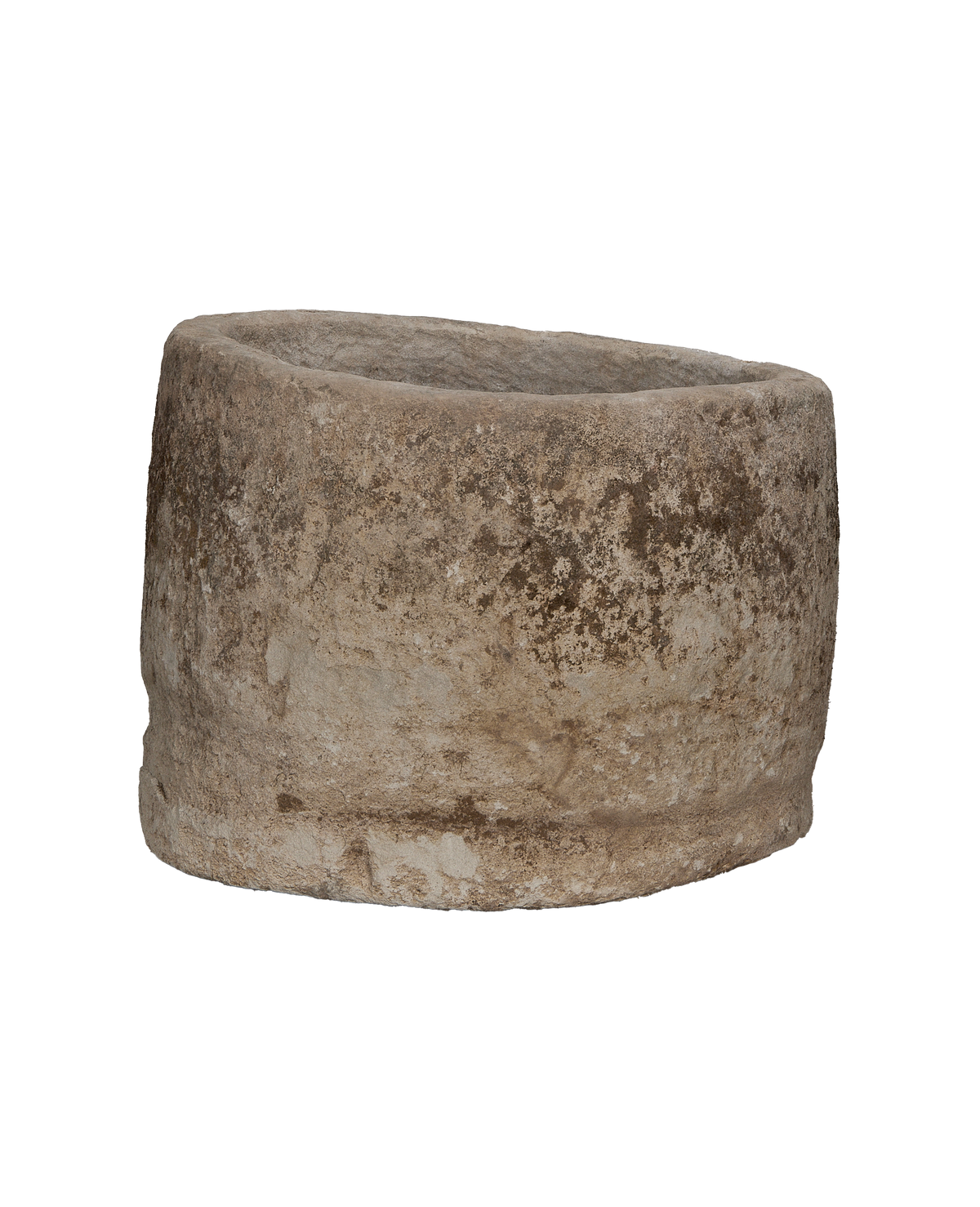 Olive Ateliers - Limestone Trough - Round