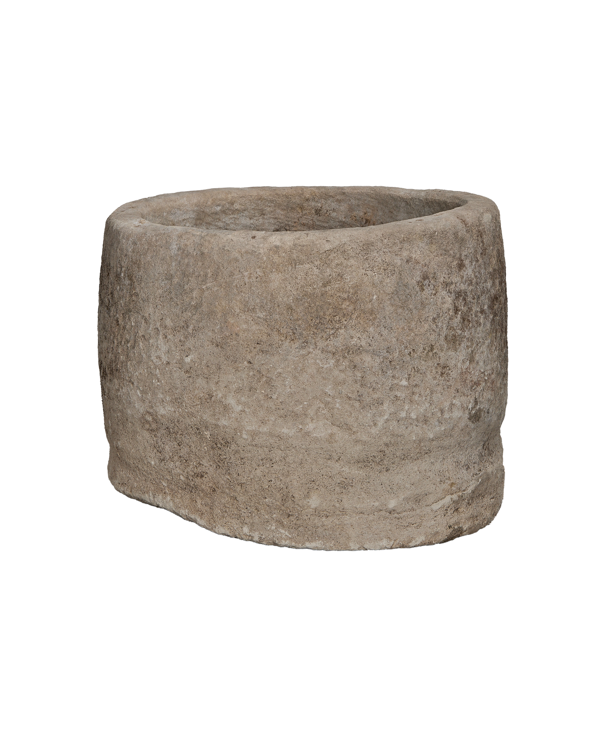 Olive Ateliers - Limestone Trough - Round