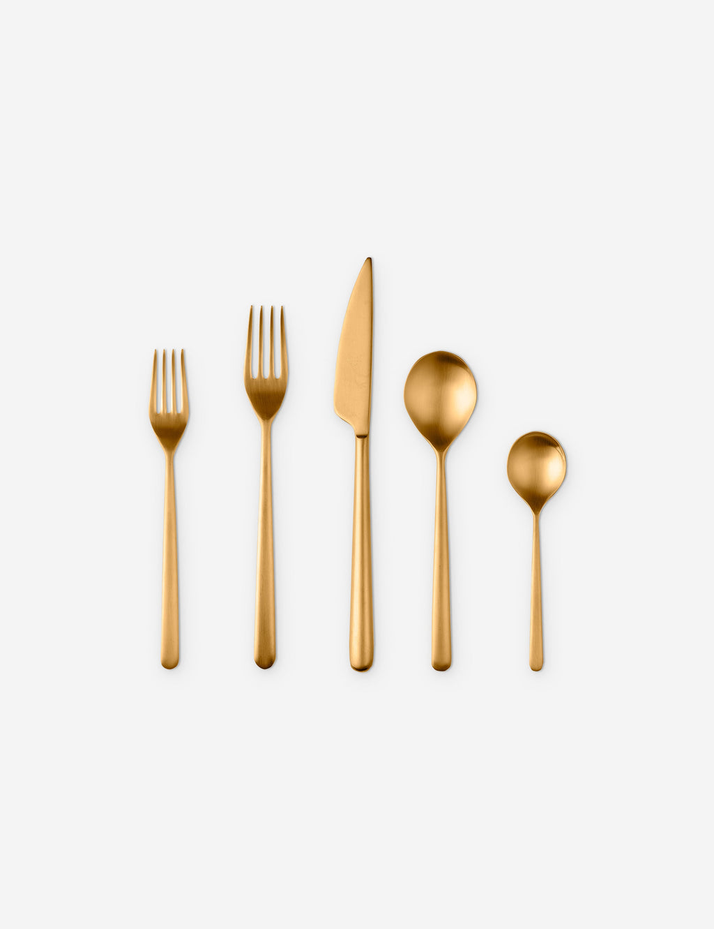 Lulu and Georgia - Linea Flatware 5 - Piece Set by Mepra