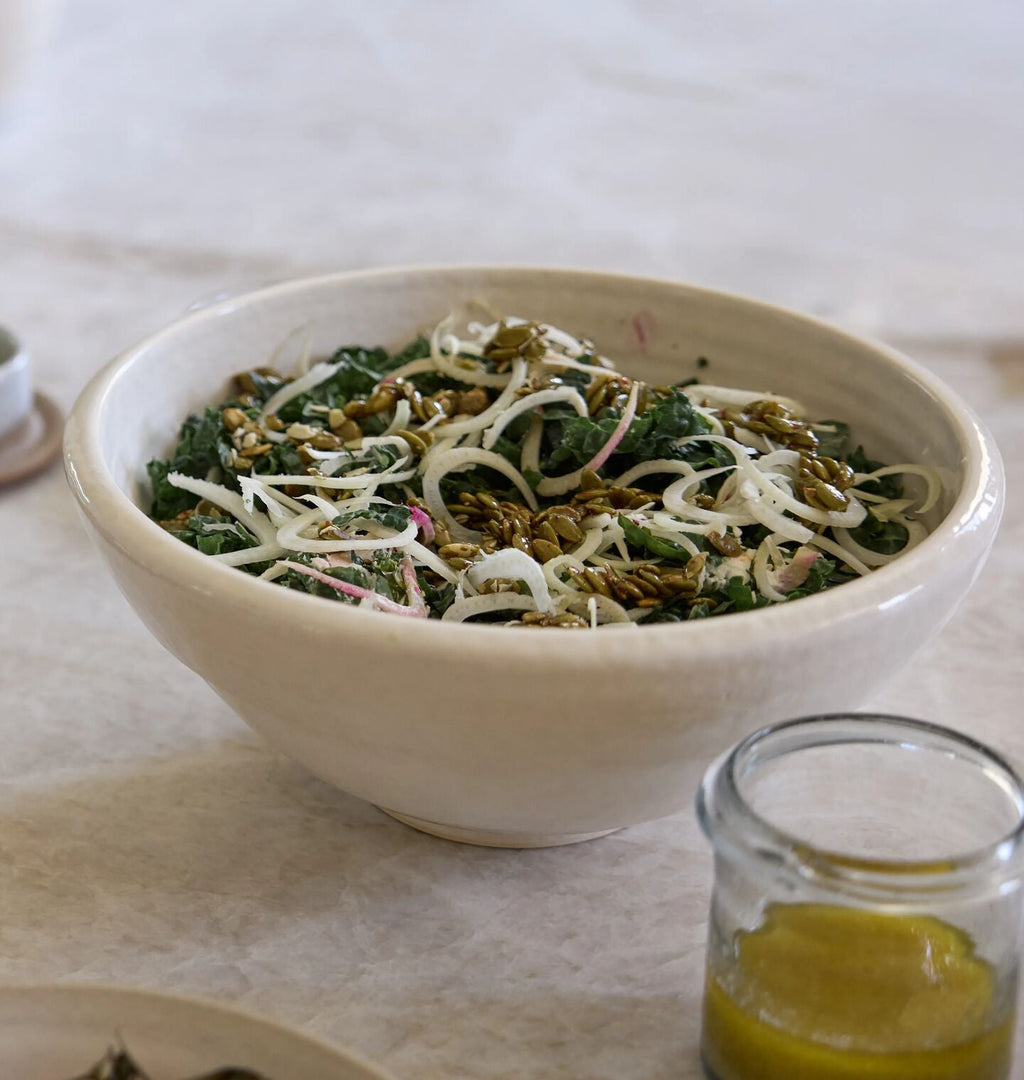 Amber Interiors - Farmhouse Serving Bowl