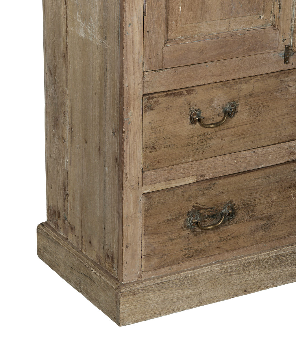 Olive Ateliers - Wood Cabinet - Bleached