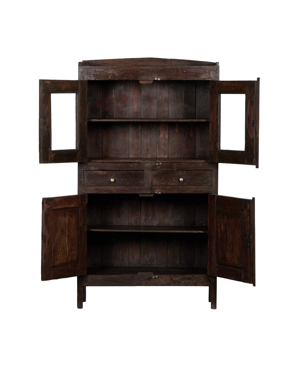 Olive Ateliers - Wood Cabinet - Stained
