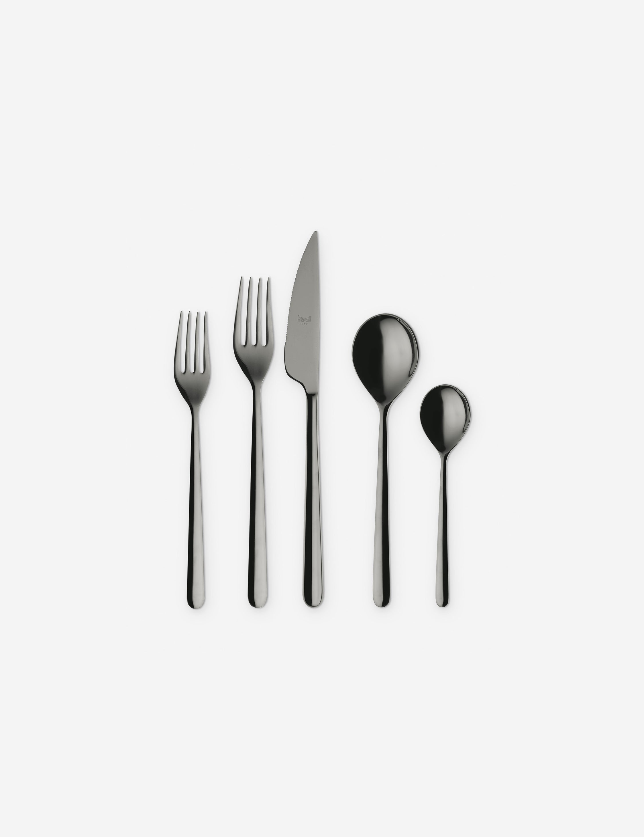 Lulu and Georgia - Linea Flatware by Mepra