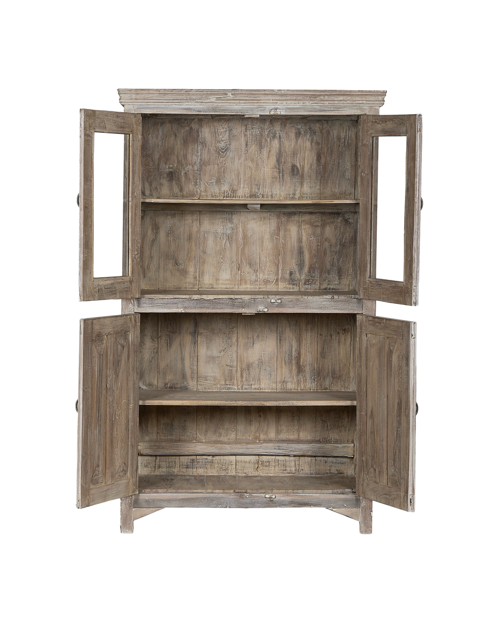 Olive Ateliers - Wood Cabinet - Bleached