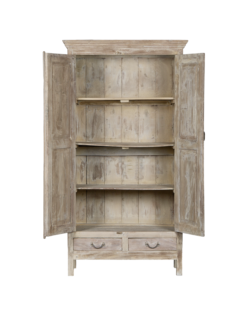 Olive Ateliers - Wood Cabinet - Bleached