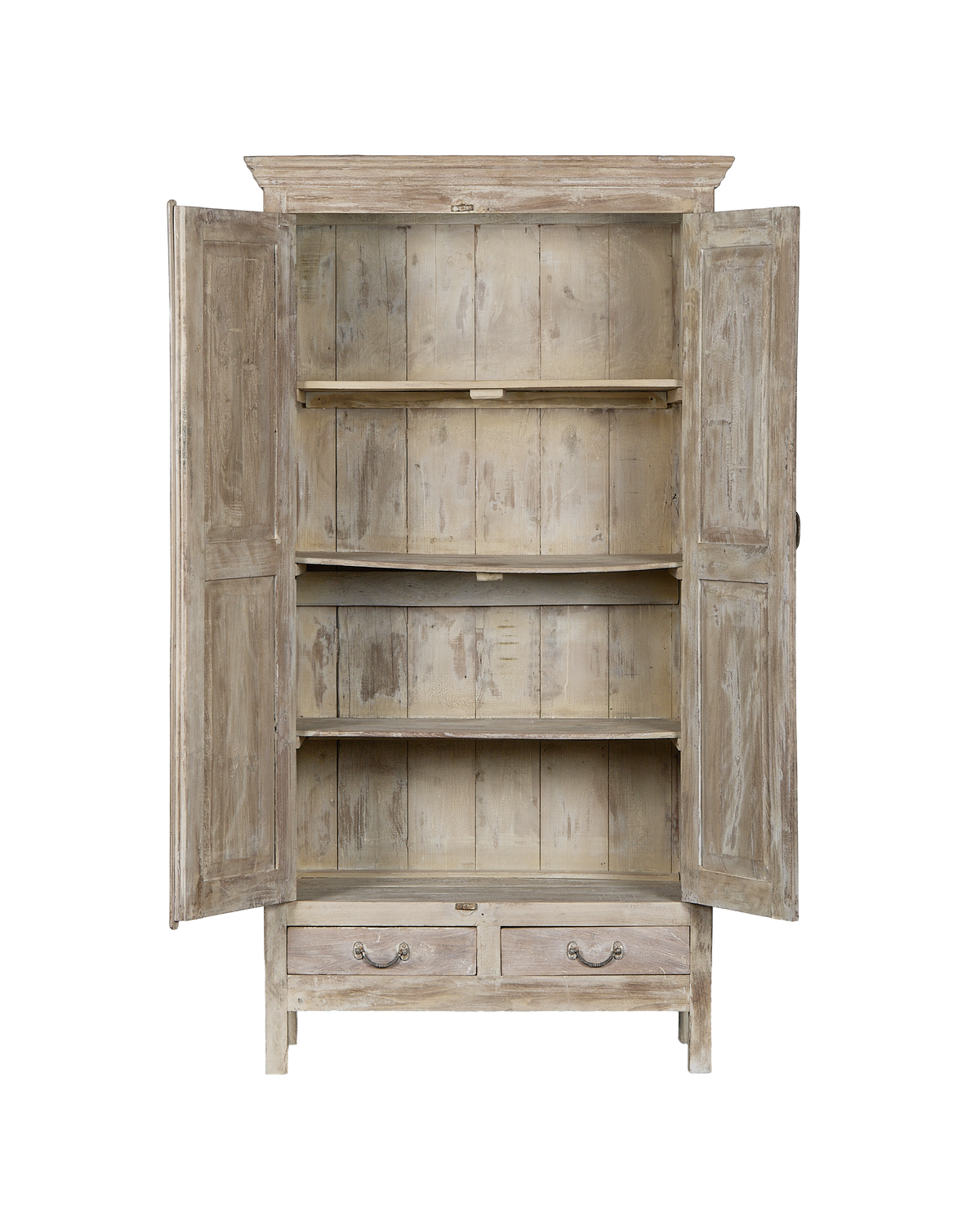 Olive Ateliers - Wood Cabinet - Bleached