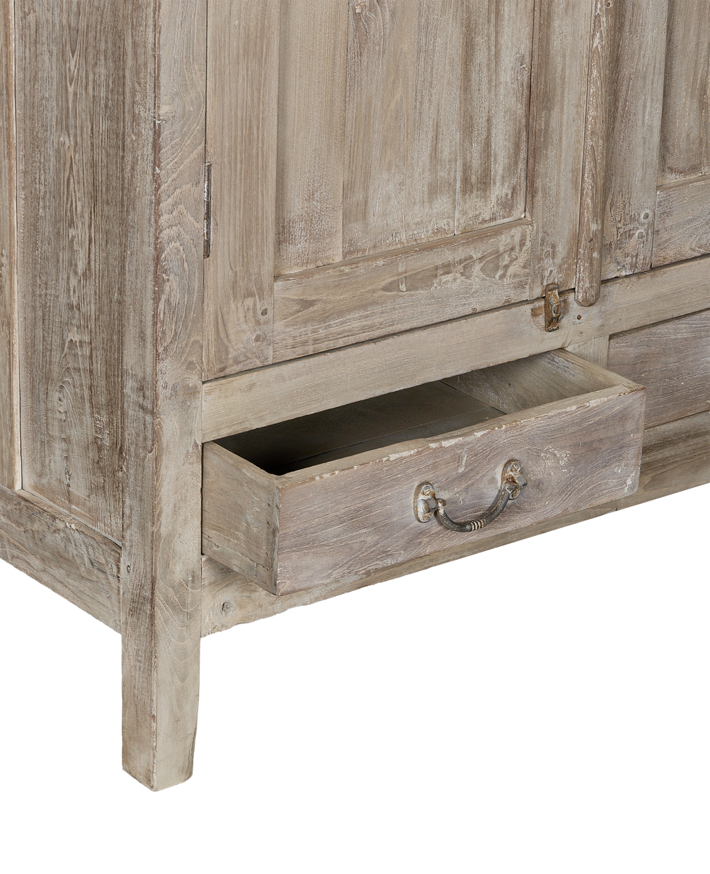 Olive Ateliers - Wood Cabinet - Bleached
