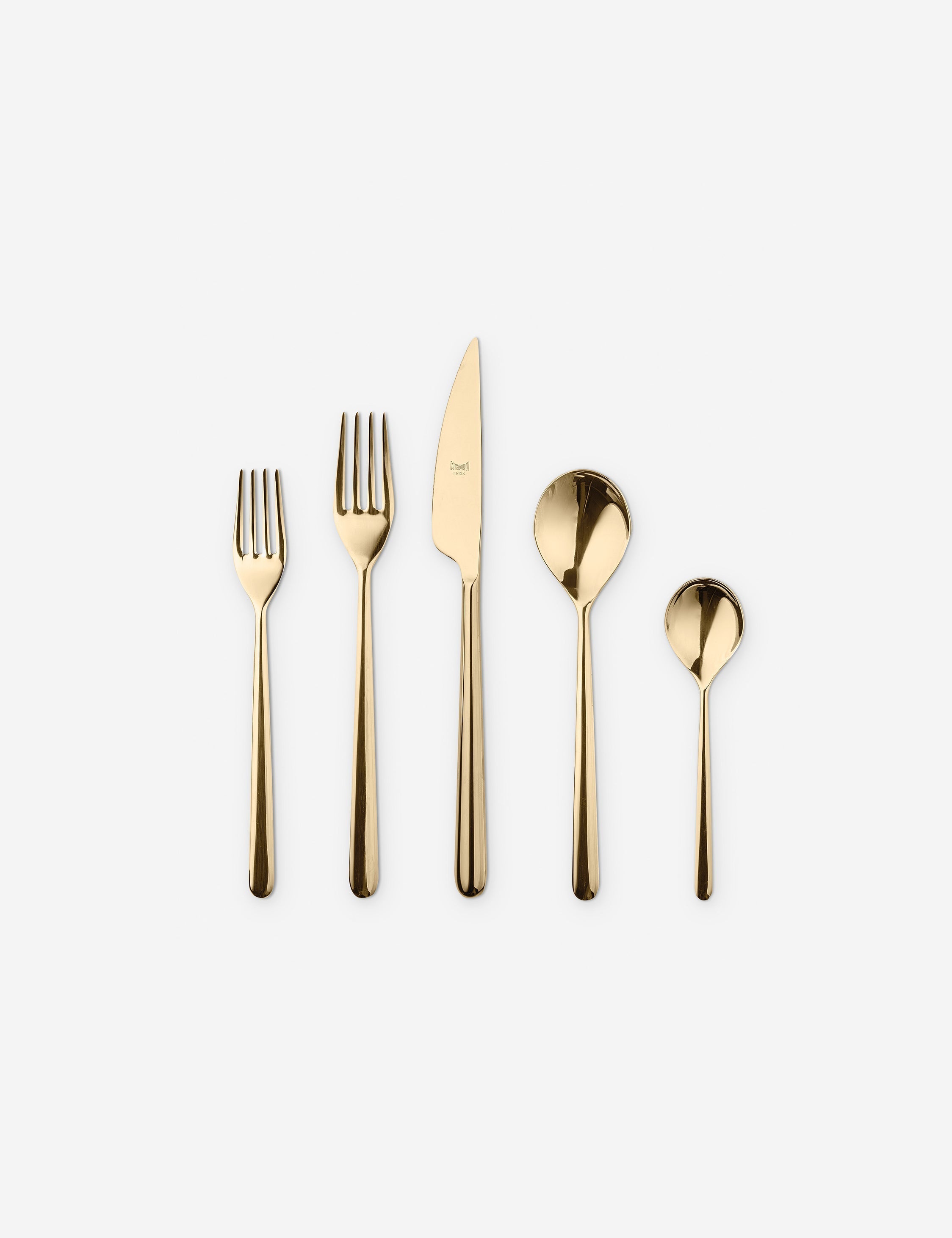 Lulu and Georgia - Linea Flatware by Mepra