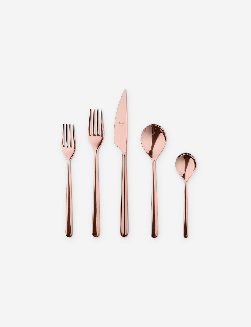 Lulu and Georgia - Linea Flatware 5 - Piece Set by Mepra