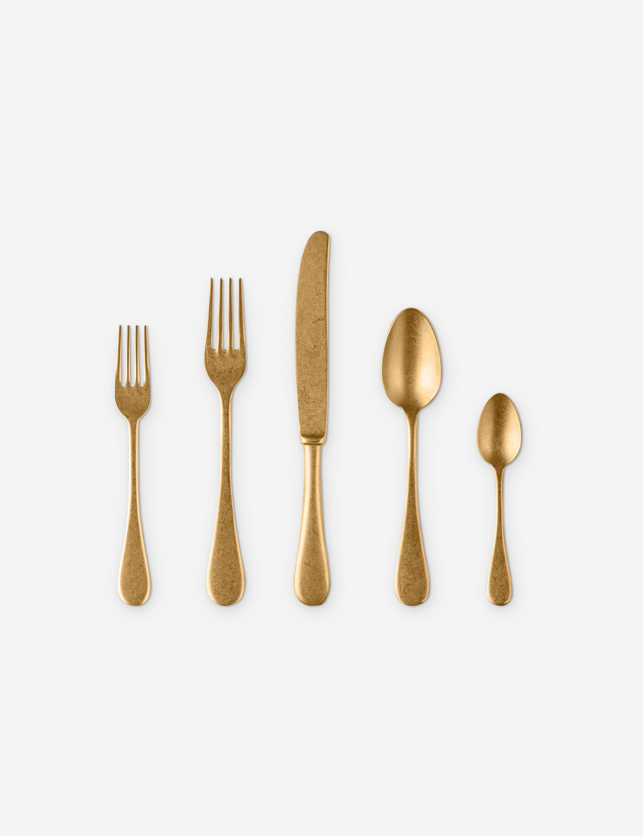 Lulu and Georgia - Vintage 5 piece Flatware set by Mepra