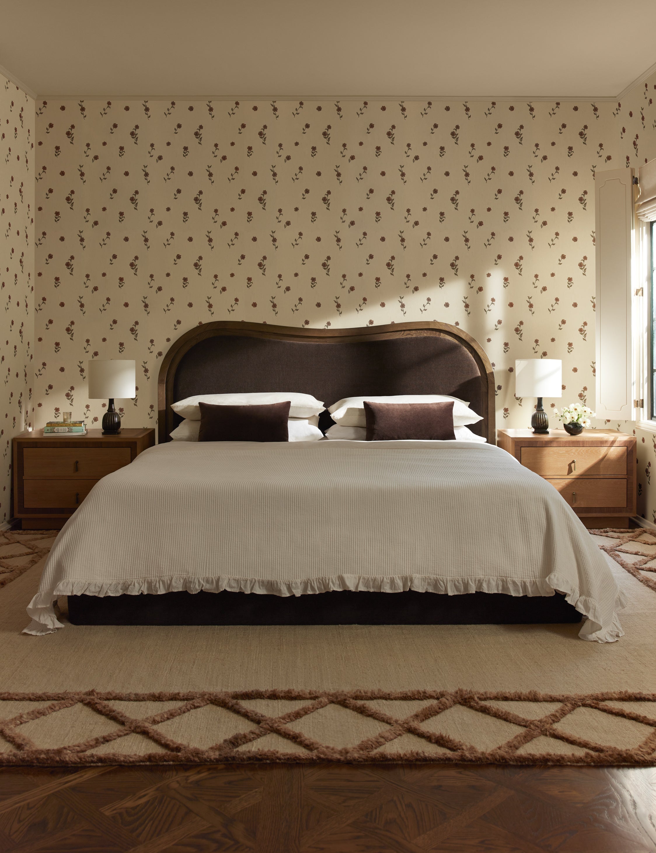 Lulu and Georgia - Bamonte Textile String Wallpaper by Jake Arnold