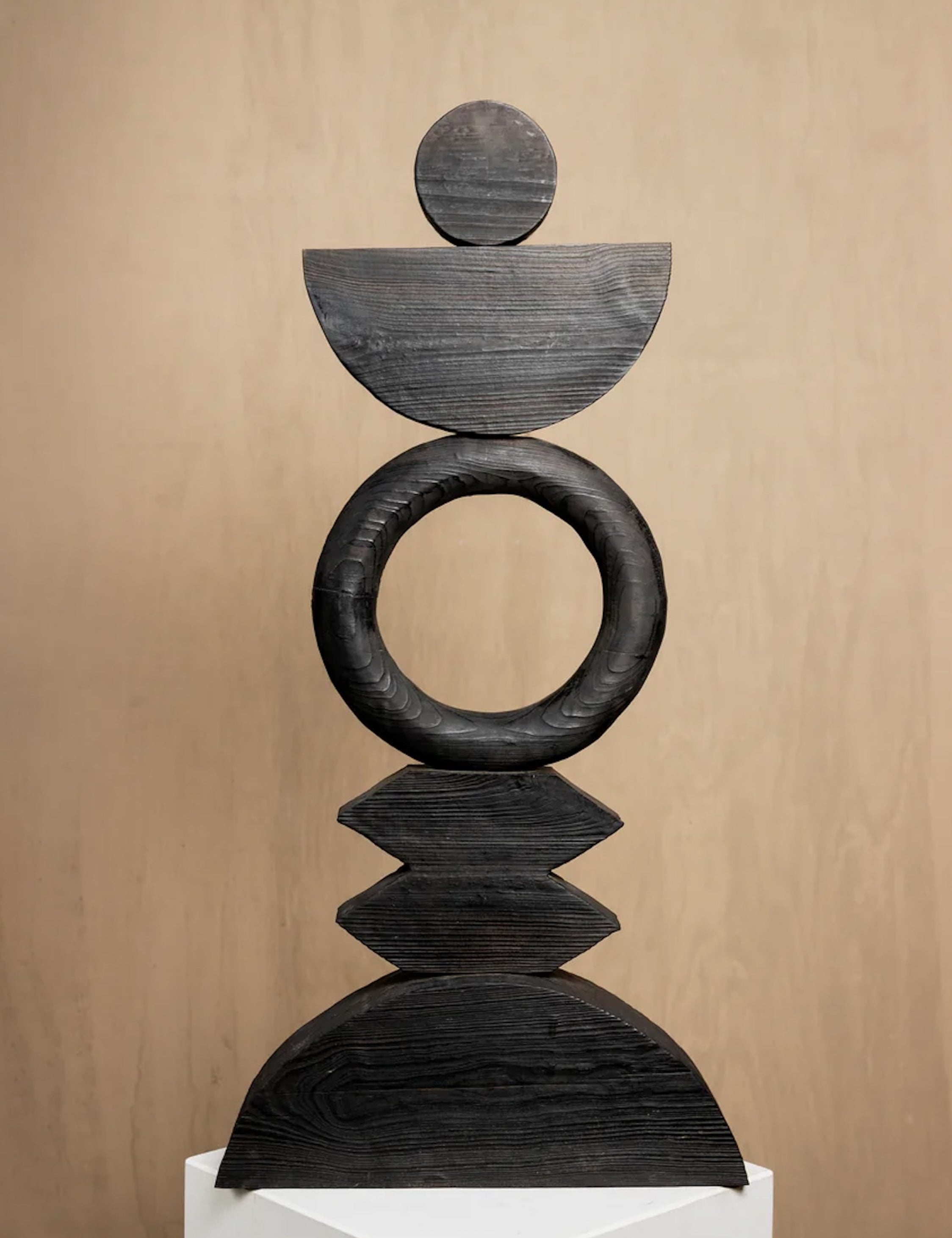 Lulu and Georgia - Arco Wood Sculpture by Meso