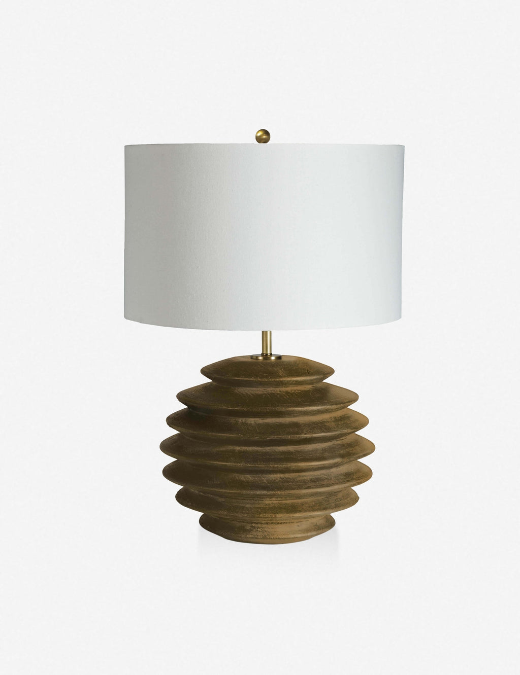 Lulu and Georgia - Accordion Round Table Lamp by Regina Andrew