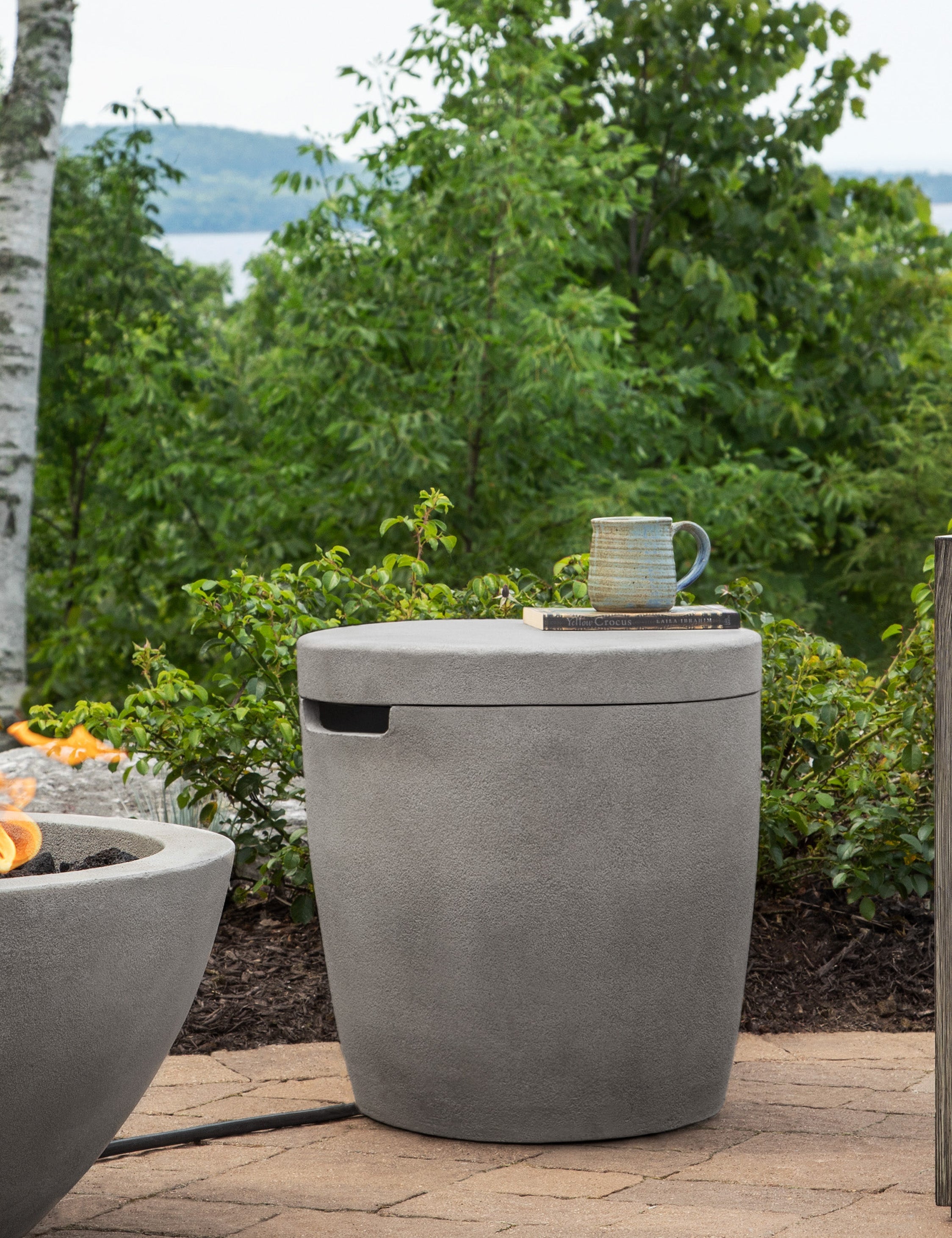 Lulu and Georgia - Benno Propane Tank Cover