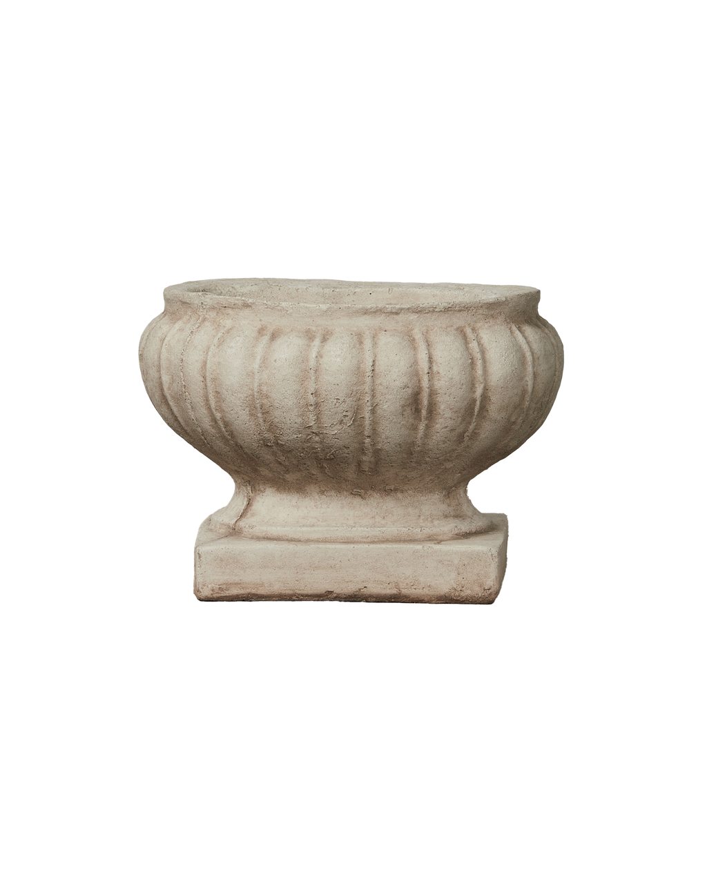 Olive Ateliers - Ribbed Oval Urn